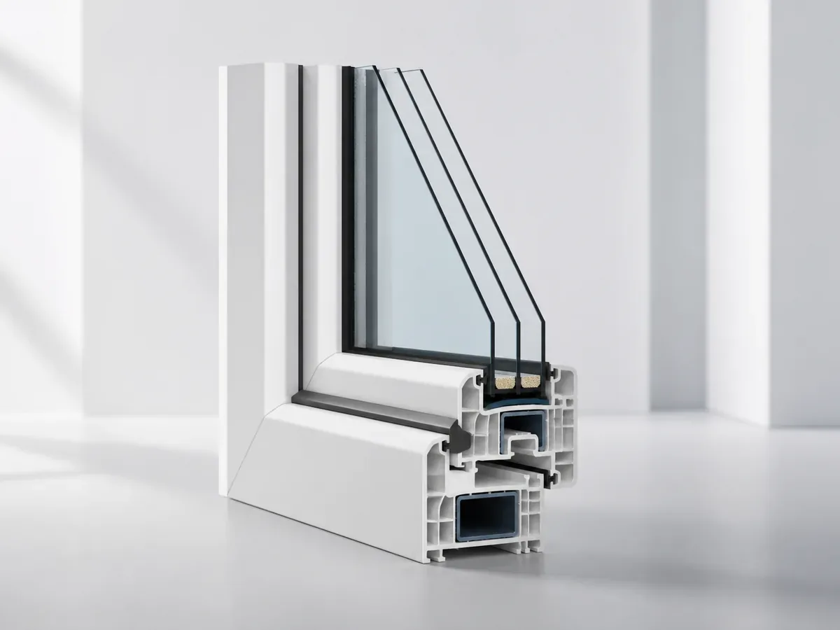 Profil PVC Deceuninck pour fenêtre sur mesure