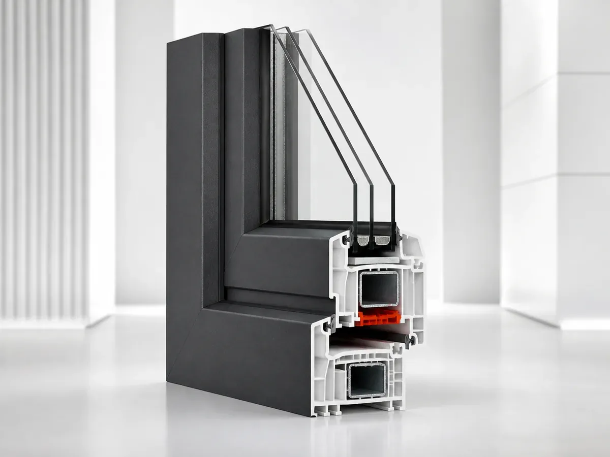 Profil PVC Rehau Pyrotek Resiteq