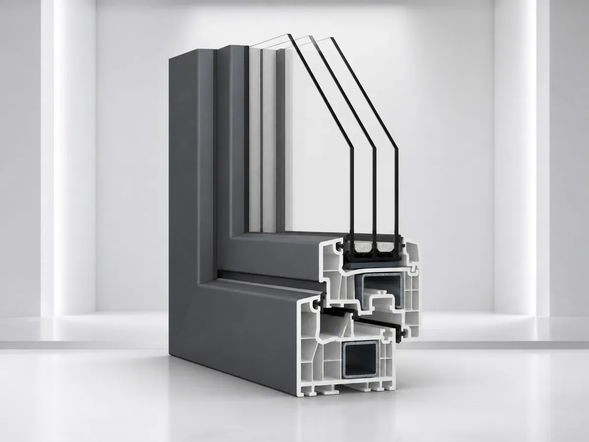 Profil PVC Veka pour fenêtre sur mesure
